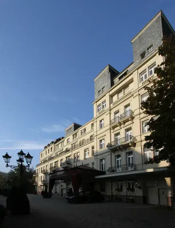 Facade of Brenners Park-Hotel in Baden-Baden